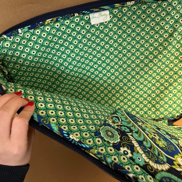 Retired pattern Vera Bradley (Rhythm & Blues) laptop sleeve/case - Picture 4 of 7